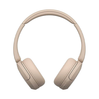 Sony WH-CH520 Wireless On-Ear Headphones with Microphone (Beige)