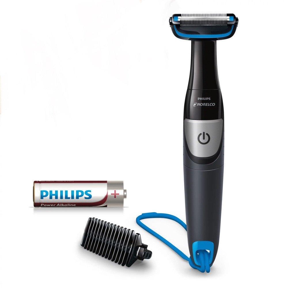 Philips, Norelco Bodygroom Series 1100, BG1026/60, Showerproof Body Hair Trimmer and Groomer for Men