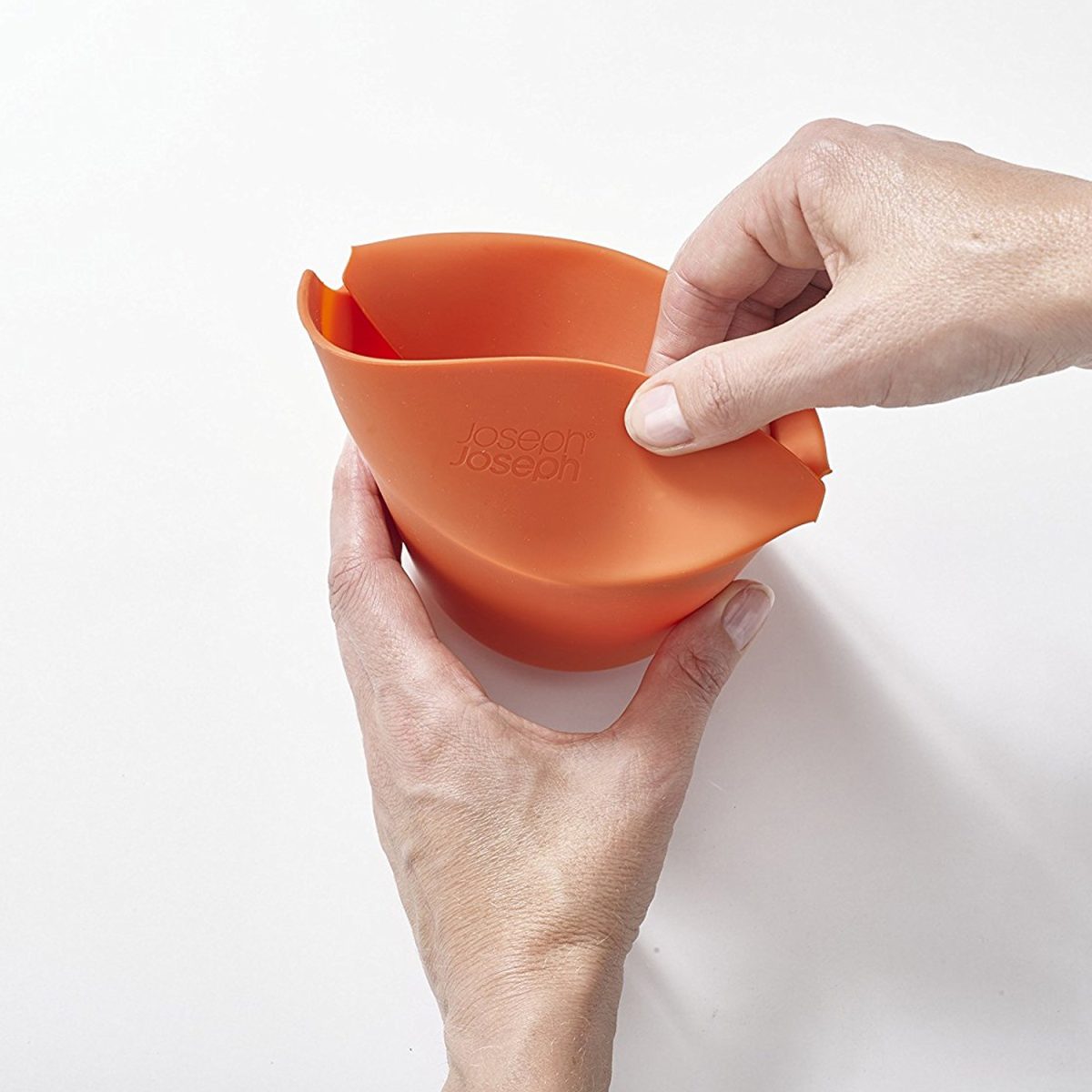 Joseph Joseph M-Cuisine Portion Popcorn Maker - Orange/Grey Set of 2