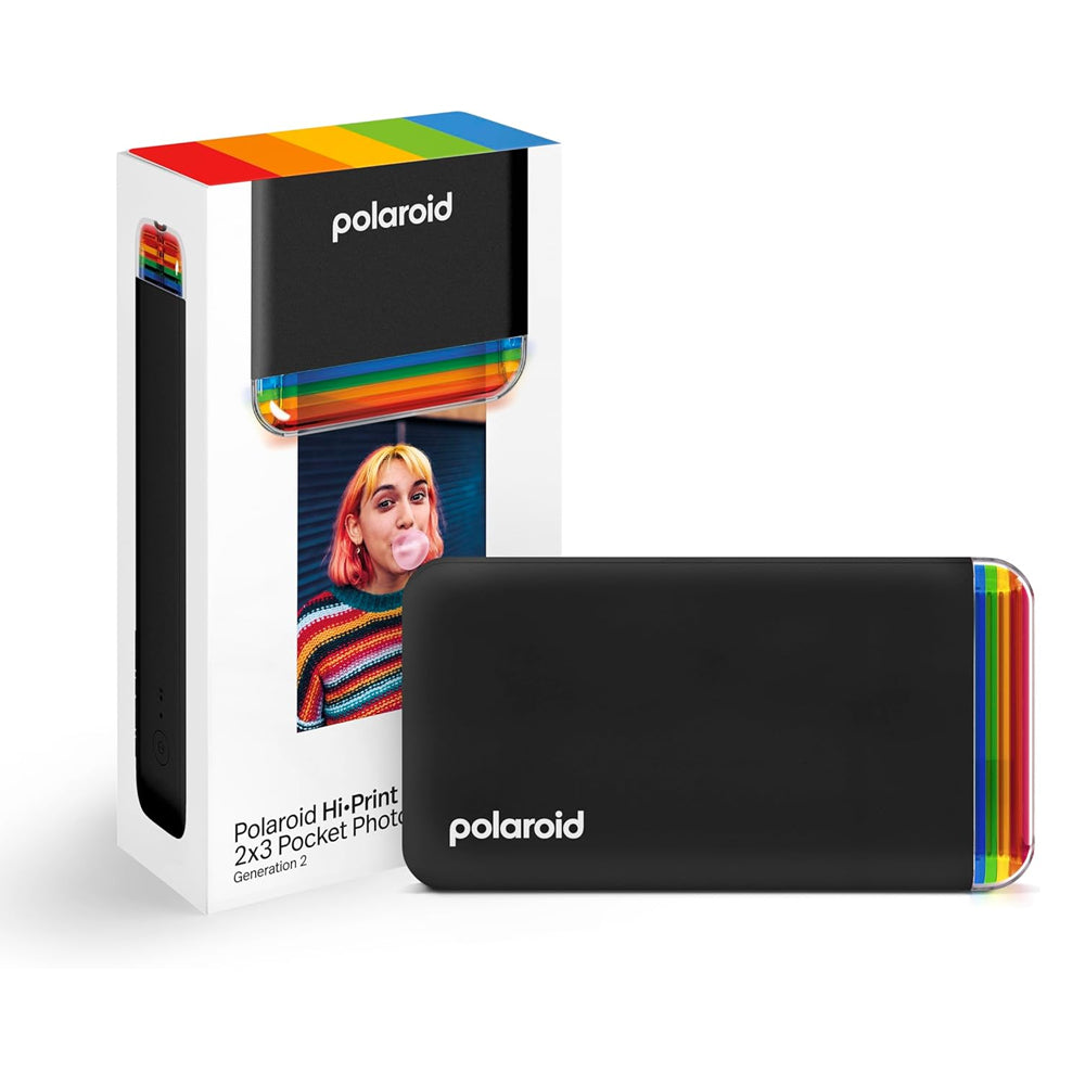 Polaroid Hi·Print 2x3 Generation 2 Pocket Photo Printer - Black