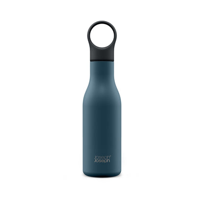 Joseph Joseph Loop™ 500ml Stainless-steel Vacuum Insulated Water Bottle Blue