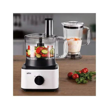 Braun FP1032 750W Food Processor white