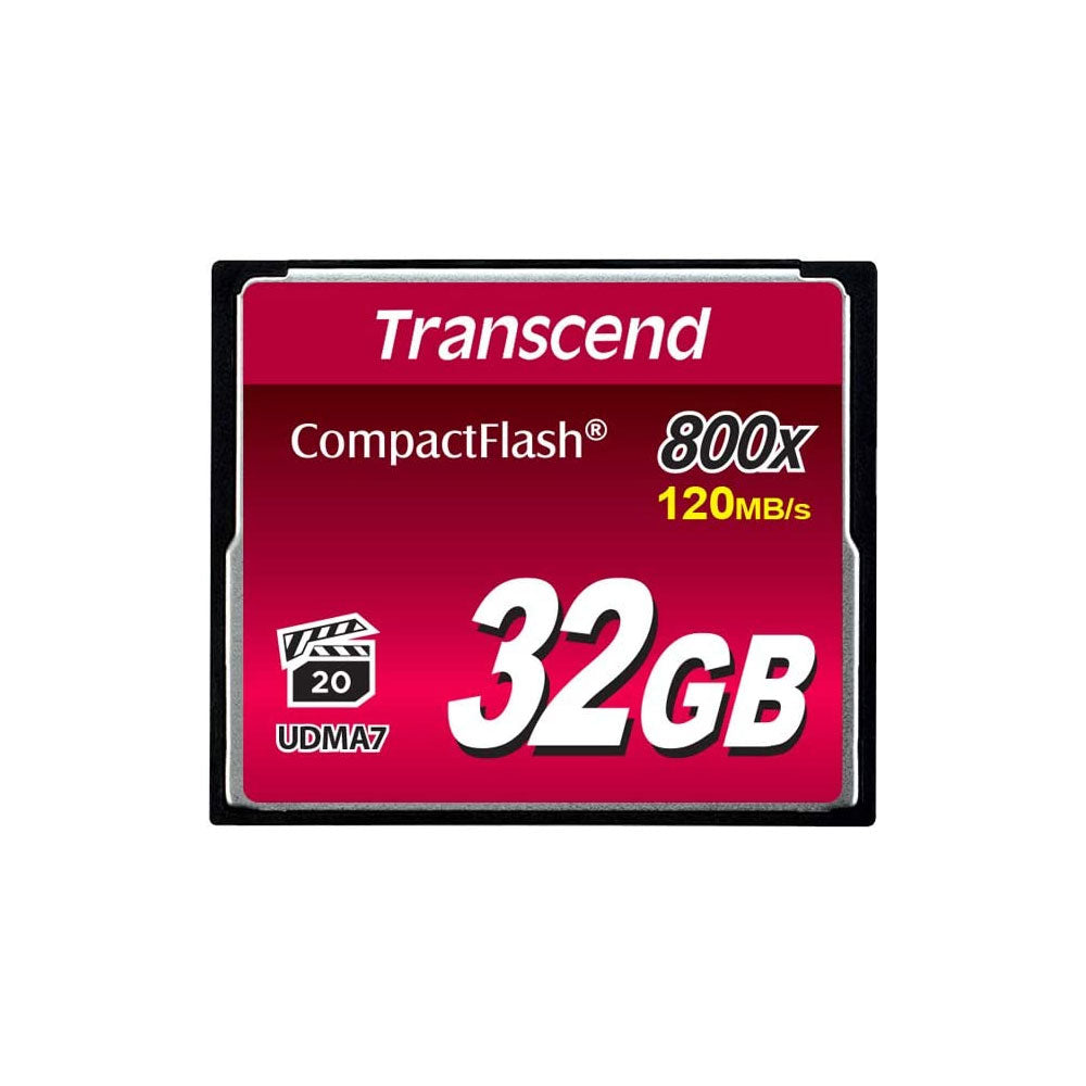 Transcend 32GB CompactFlash Memory Card 800x