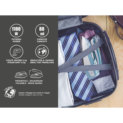 Beper Travel Steam Iron P204FER200