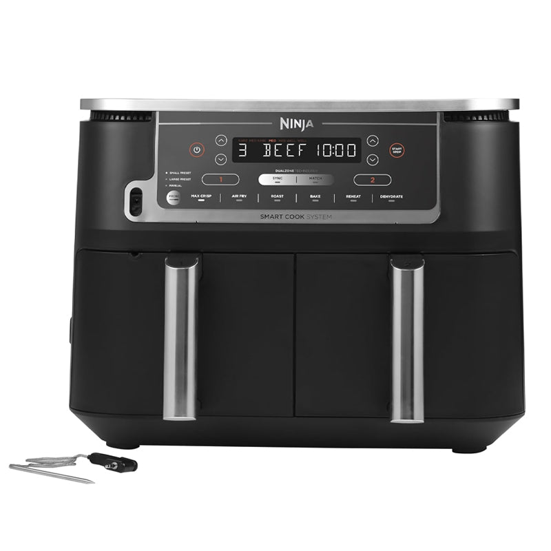 Ninja Airfryer Dual Zone with thermometer 9,5 L 2470w
