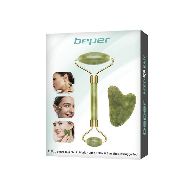 Beper Jade Roller & Gua Sha Massagge Tool, C301abe101
