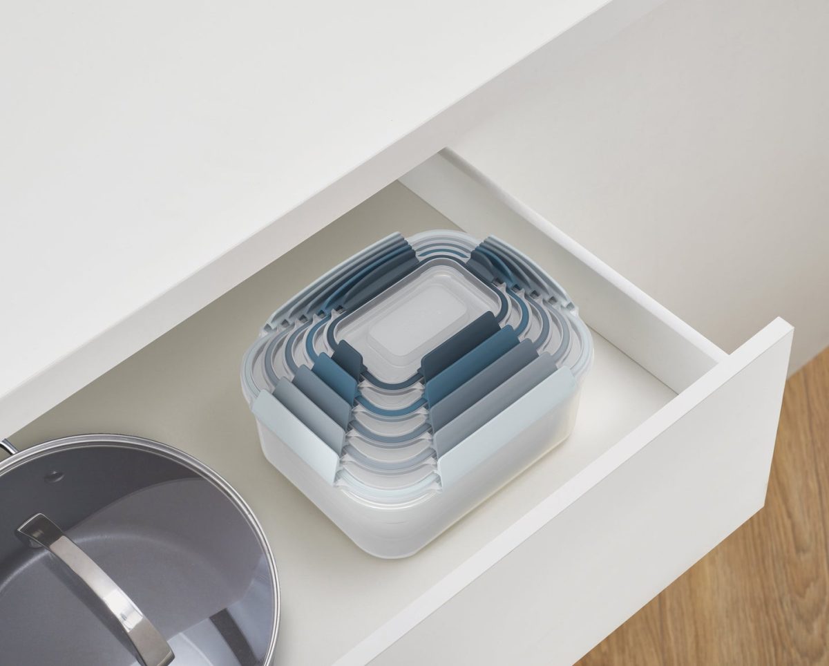 Joseph Joseph Nest Lock Multi-size Container Set - Sky