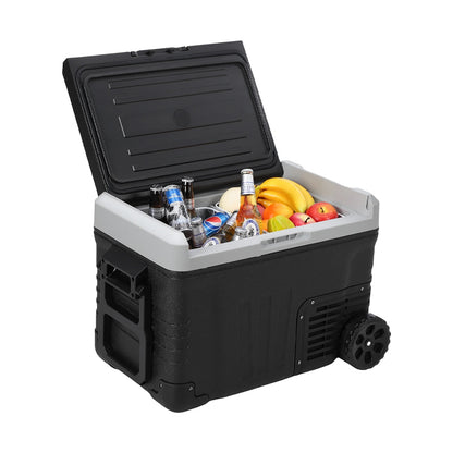 Aqualux Car Fridge 35L, Compressor, 12V & 220V, Temperature  from -16 to +16, Black