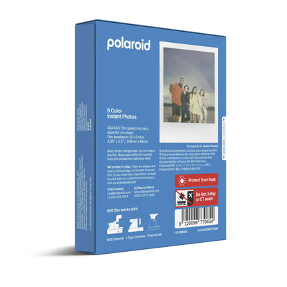 Polaroid Color Film for 600 (8 Photos)