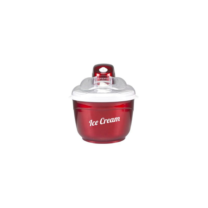 Beper, Automatic Ice Cream Maker, P102GEL001 - Red