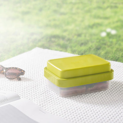Joseph Joseph GoEat Compact 2-in-1 Lunch Box, Green