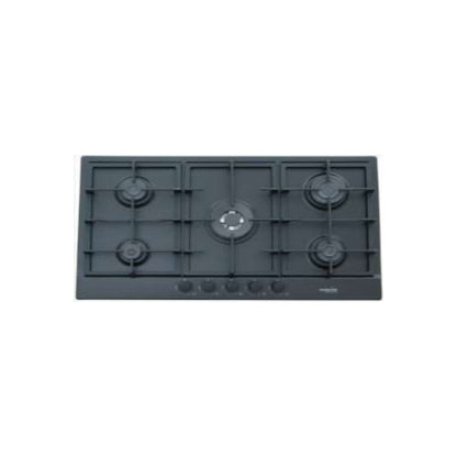 Flora FLBH10-CTSF-W95B Built In hob 90cm Black enameled.