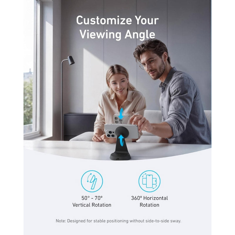 Anker MagGo Wireless Charger (2-in-1, Dock Stand)