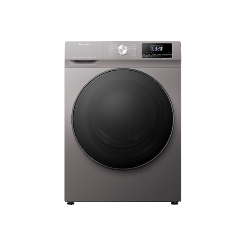 Hisense WFQA1214EVJMT 12Kg Washing Machine With 1400 Rpm - Titanium