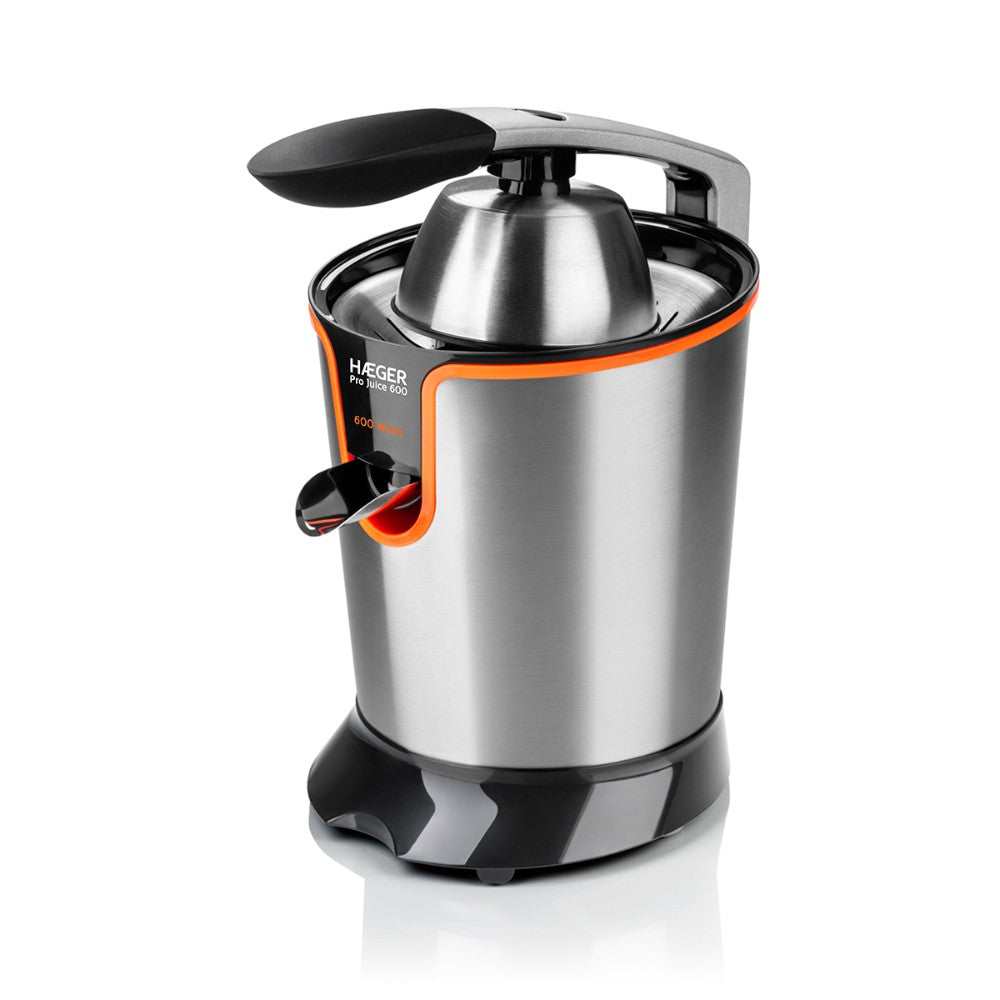 Haeger Citrus Juicer Pro Juice 600W In Stainless Steel, CJ-600.007A