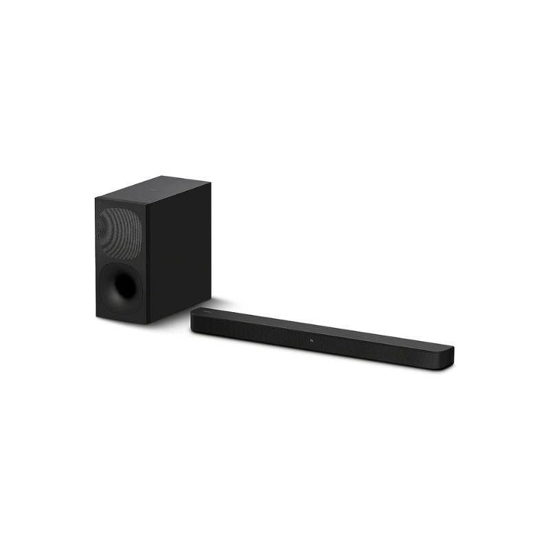 Sony HT-S400 2.1ch Soundbar with Powerful Wireless subwoofer, S-Force PRO Front Surround Sound, and Dolby Digital, Black