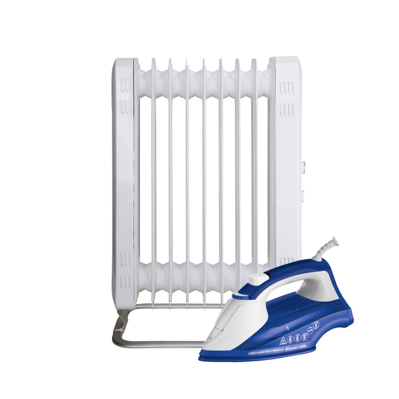 MILL JA2000 Heater + Free Russell Hobbs Iron