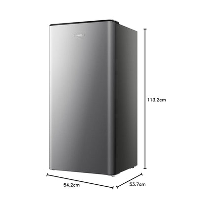 HIsense 198 Liter Single Door Refrigerator Silver Model RR198NS