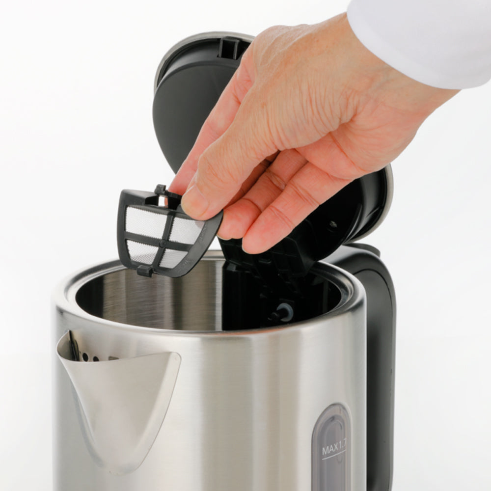 Panasonic NC-K301S Electric Kettle in a Stylish Stainless Steel Design