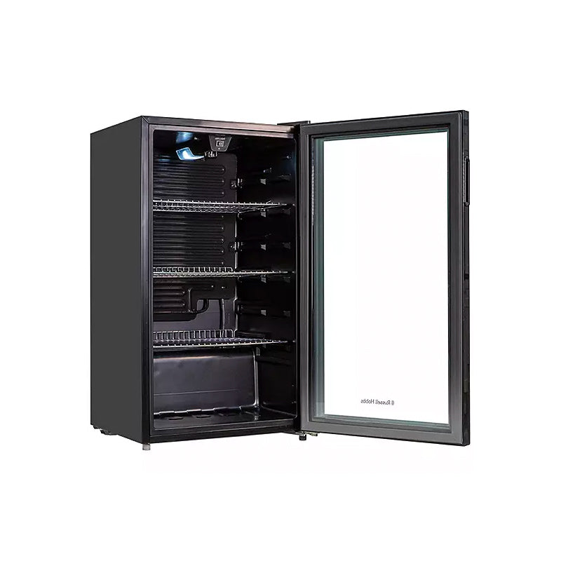 Russell Hobbs Freestanding Bottles Cooler Fridge, Black