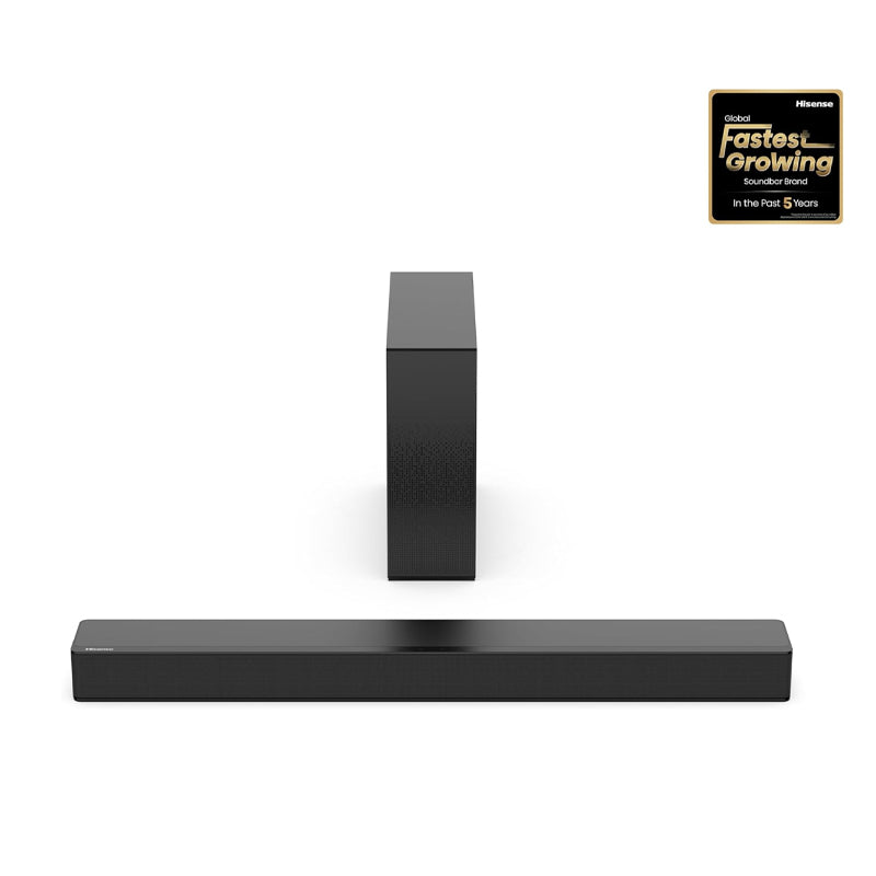 Hisense HS2100 2.1 Ch 240W Sound Bar with Wireless Subwoofer
