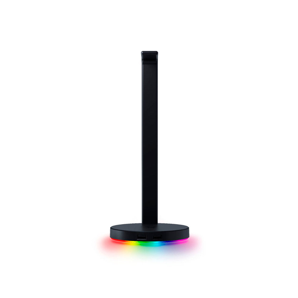 Razer - Base Station V2 Chroma USB Hub Headset Stand with USB 3.1 Hub and 7.1 Surround Sound powered by Chroma™ RGB - Black