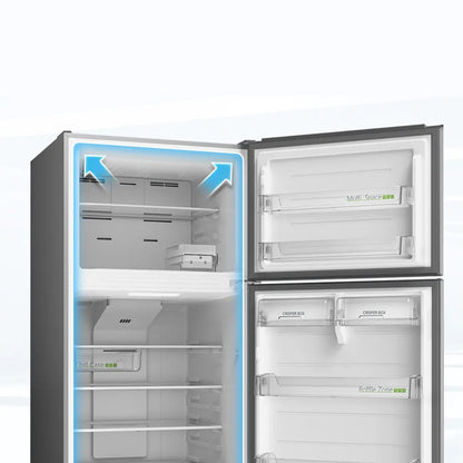 Midea Top Mount Refrigerator with Inverter | Digital Door Display - 650 L