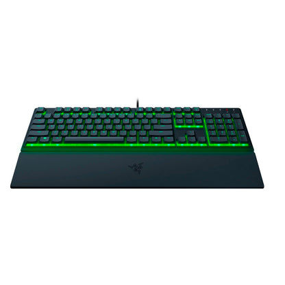 Razer - Ornata V3 X Full-Size Wired Membrane Gaming Keyboard with Chroma RGB Backlighting - Black