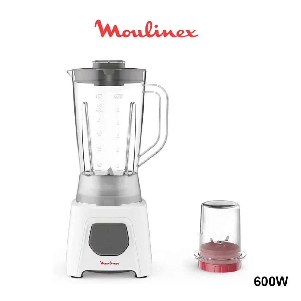 Moulinex 600W Blender + 2 Mills