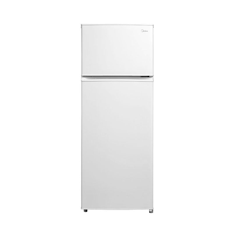 Midea Double Door static Refrigerator, White