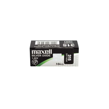 Maxell Mercury Free Batteries SR716SW (315) , Pack of 10
