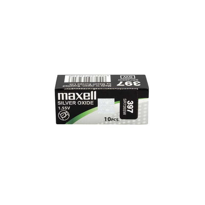 Maxell Mercury Free Batteries SR726SW (397) , Pack of 10