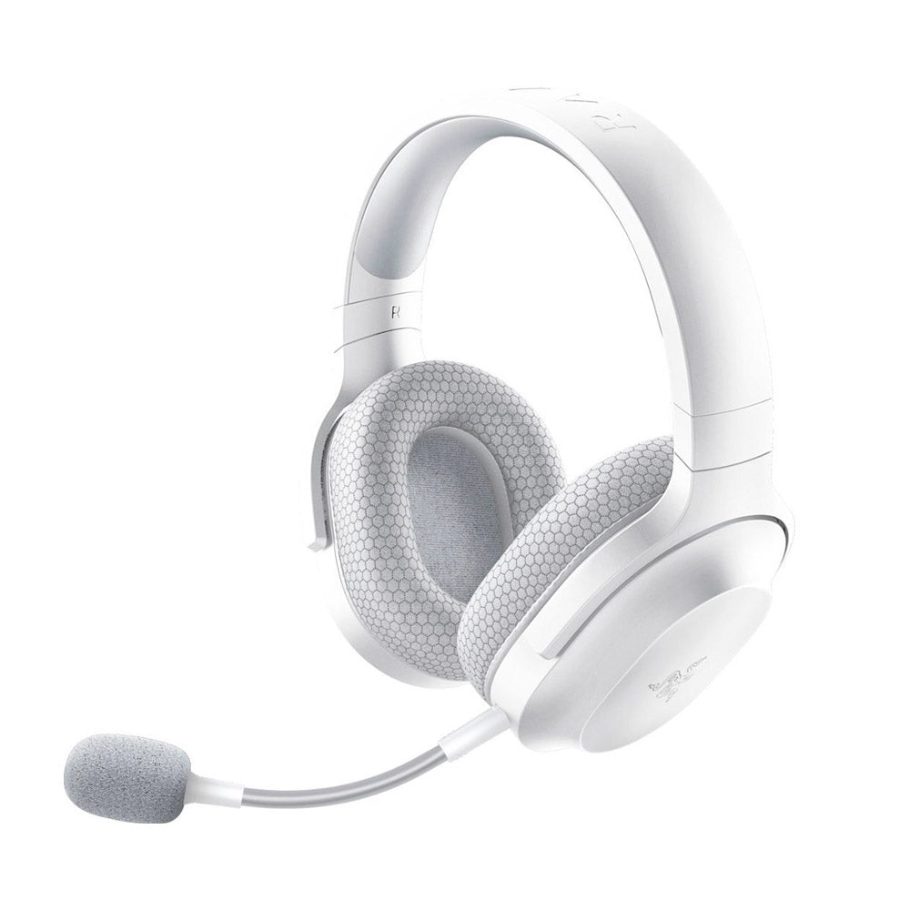 Razer - Barracuda X 2022 Edition Wireless Stereo Gaming Headset for PC, PS5, PS4, Switch, and Mobile - Mercury White