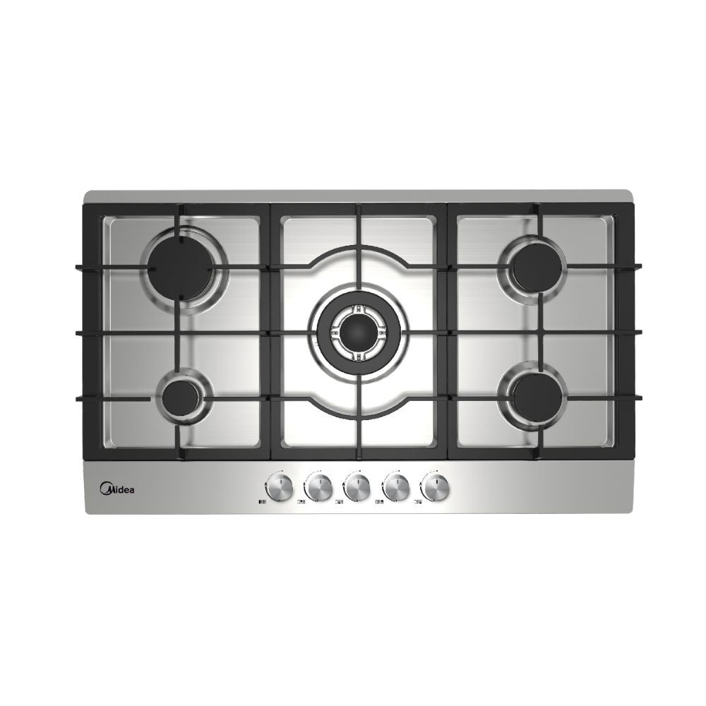 Midea Gas Built-in , Size 90 cm , 5 Burners - 90G50ME005-SFT