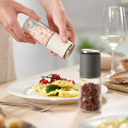 Joseph Joseph Salt and Pepper Grinder Set - Black/Grey