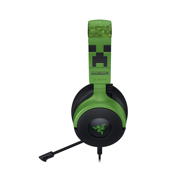 Kraken V4 X Minecraft Edition ヘッドセット Razer Kraken V4 X Minecraft Edition Wired Gaming Headset – House