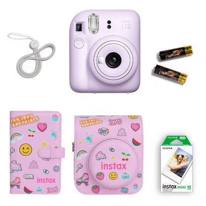 Fujifilm Instax Mini 12 Gift Box Instant Camera + Mini film + Protective Case + Photo Album