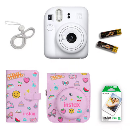 Fujifilm Instax Mini 12 Gift Box Instant Camera + Mini film + Protective Case + Photo Album