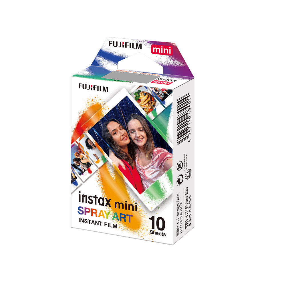 Fujifilm Instax Mini Spray Art Film - 10 Exposures
