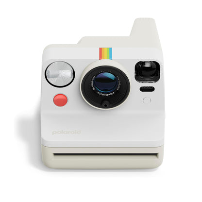 Polaroid Now 3rd Generation I-Type Instant Film Camera - Pebble White