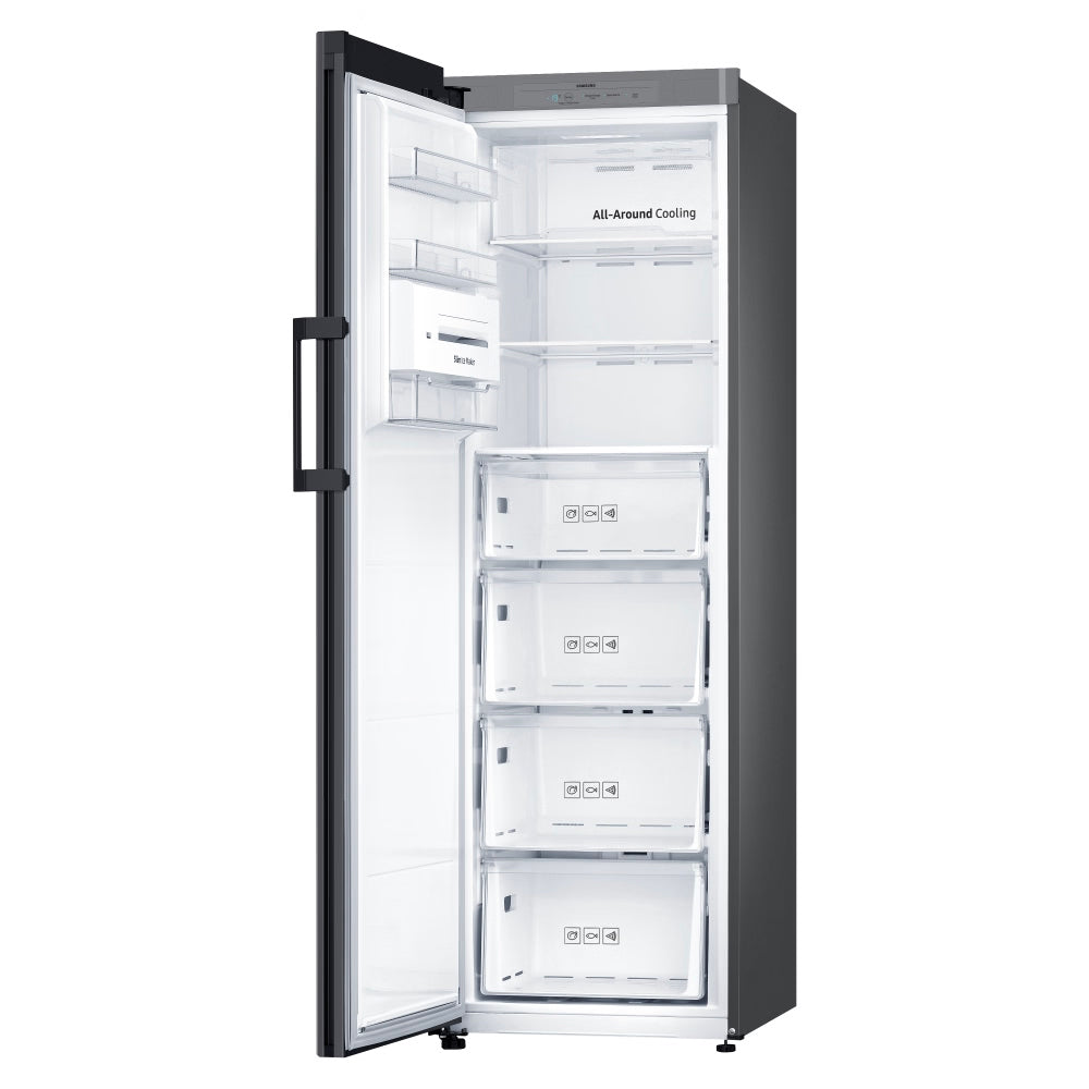 Samsung Bespoke RZ32A74A522/EU Tall One Door Freezer with SpaceMax™ Technology - Clean Black