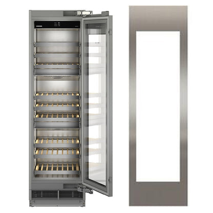 Liebherr EWT 9275 Built-in multi-temperature wine cabinet + Stainless steel door panel 24"