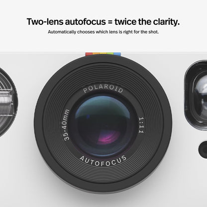 Polaroid Now 2nd Generation I-Type Instant Film Camera - Black & White