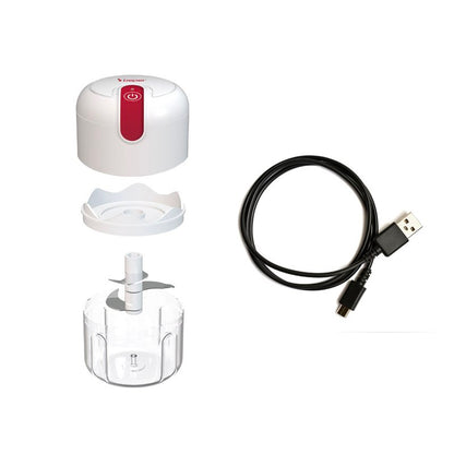 Beper, Usb Rechargeable Food Chopper P102ROB050, Red