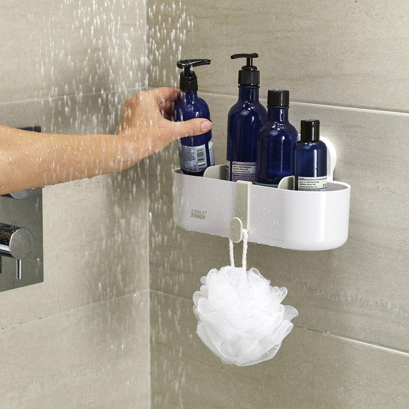 Joseph Joseph duo shower caddy-white