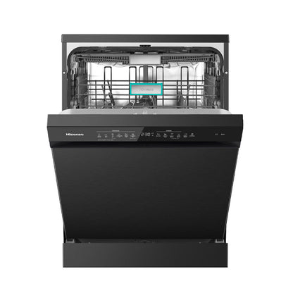 Hisense Dishwasher – 16 sets WIFI Inverter, Smart dry, Corner boost- HS673C90BME