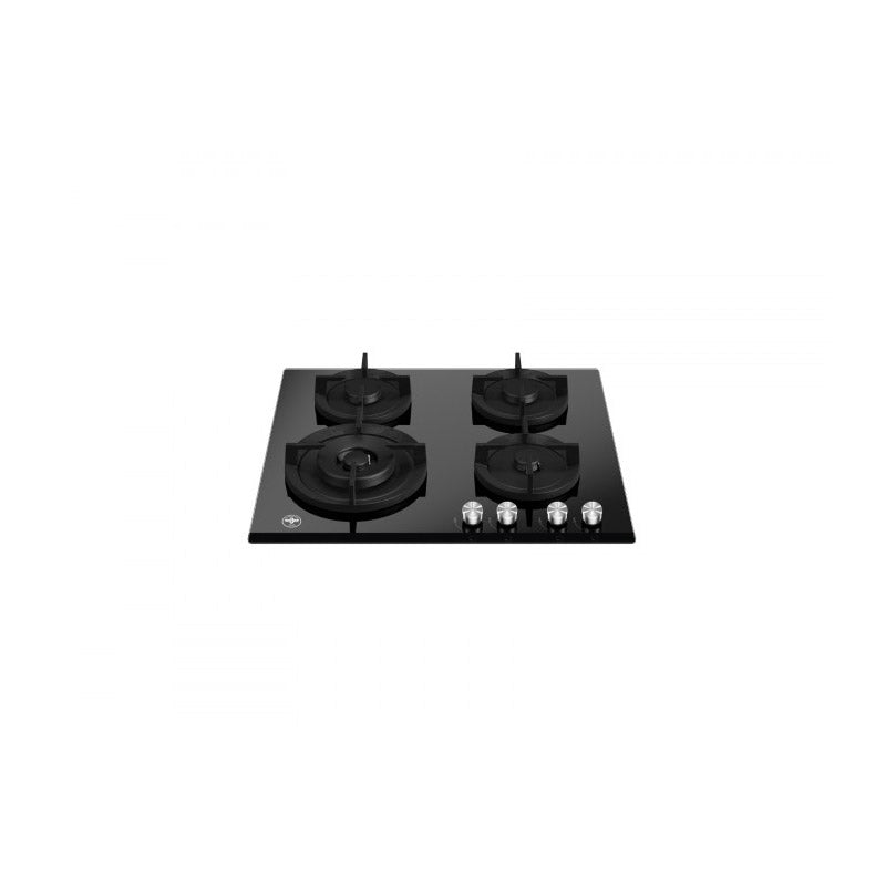 La Germania 60cm gas on glass hob, lateral wok