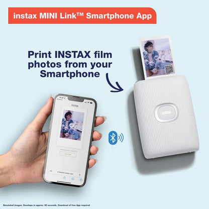 Fujifilm Instax PAL Digital Camera with Mini Link 2 Printer and 2 Pack of 10 Sheets Bundle