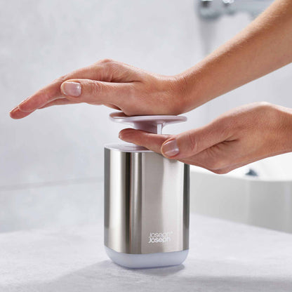 Joseph Joseph Presto™ Stainless-steel Hygienic Soap Dispenser