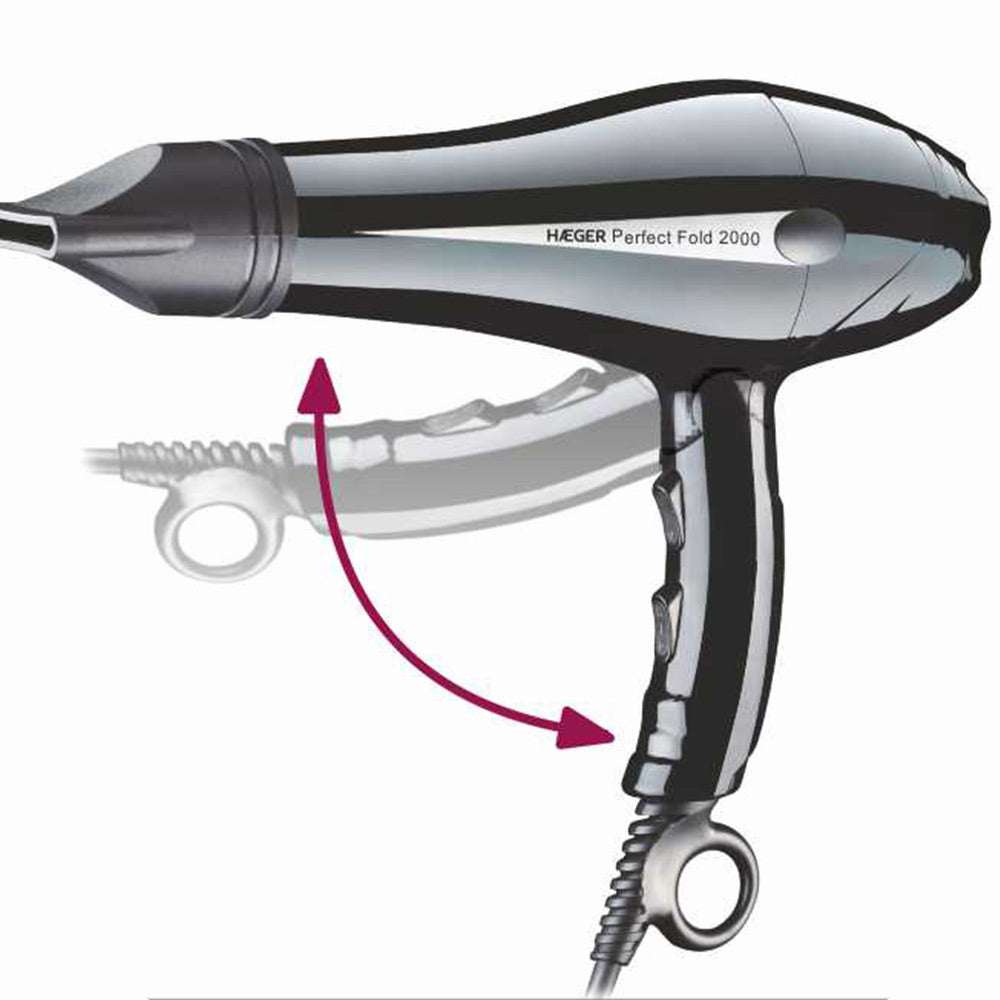 Haeger Perfect Fold hair dryer